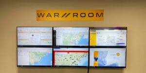 War Room telematics set up